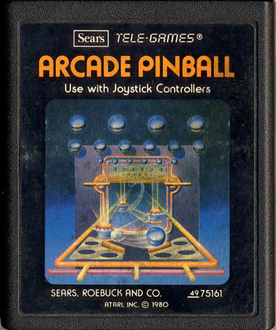 Arcade Pinball (Picture Tele-Games) - Atari 2600