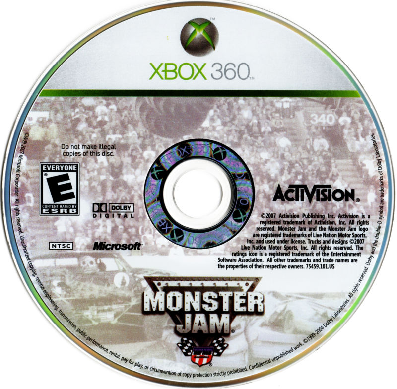 Monster Jam - Xbox 360