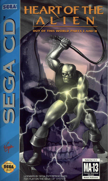Heart of the Alien: Out of This World Parts 1 and 2 - Sega CD