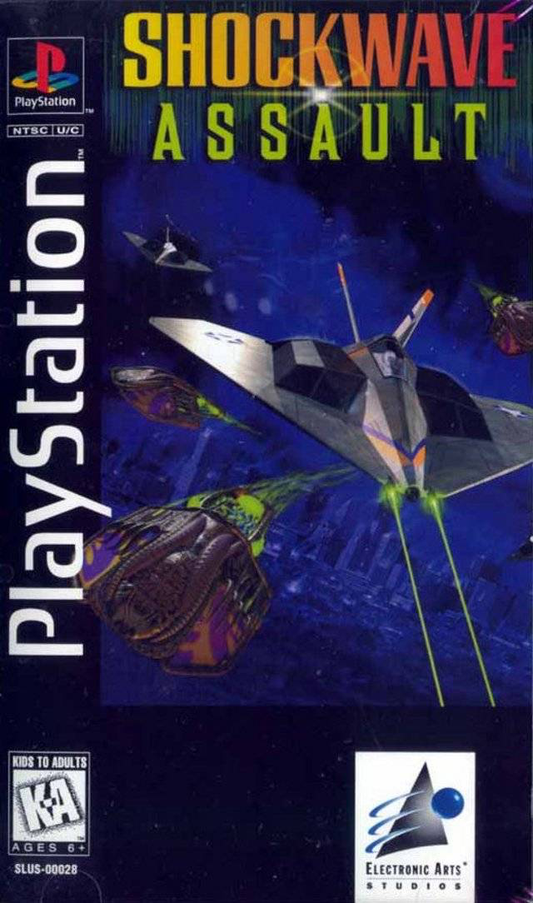 Shockwave Assault (Long Box) - PS1