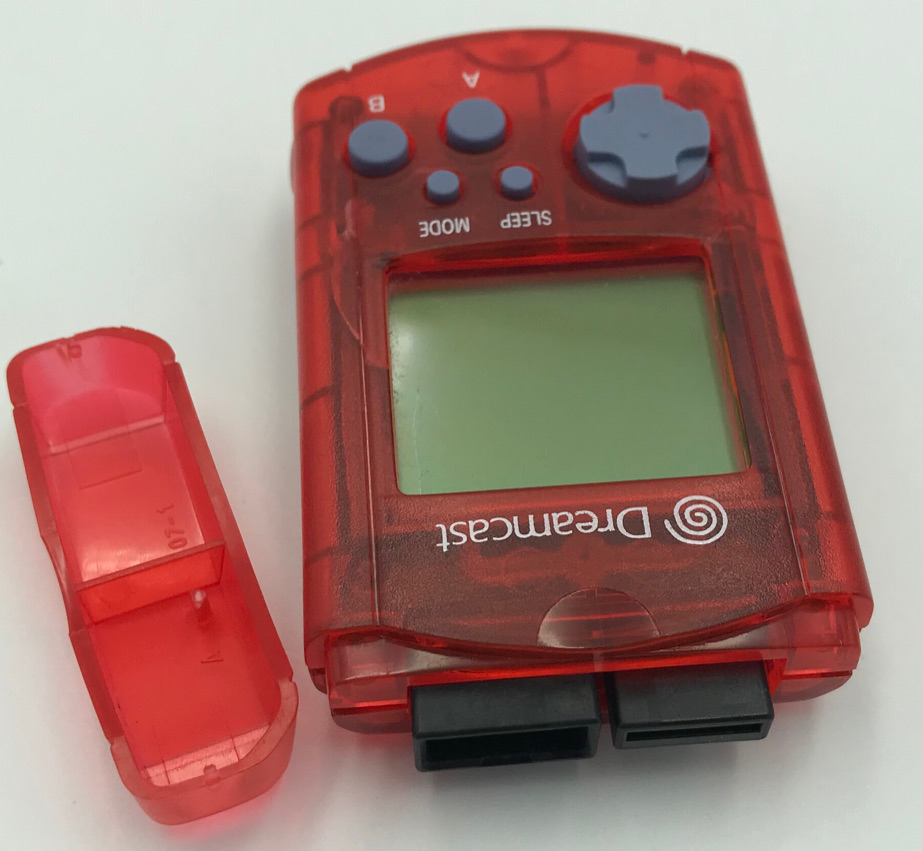 VMU Visual Memory Unit | Red - Dreamcast