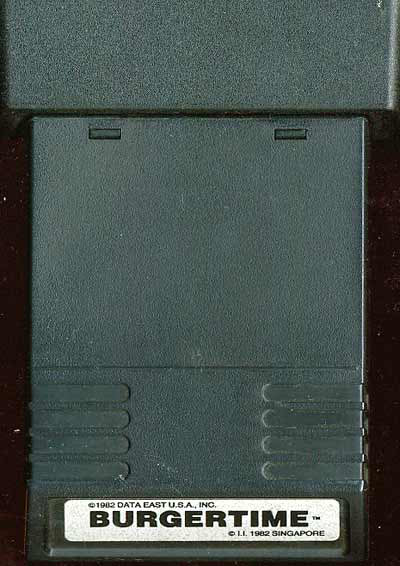 Burgertime (White Label) - Atari 2600