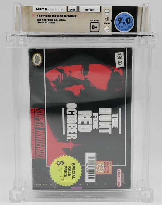 The Hunt for Red October SNES 9.0 B+ - NEBRASKA COLLECTION