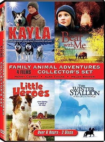 Family Animal Adventures Collector's Set: Kayla / Bear With Me / Little Heroes / The Winter Stallion - DVD