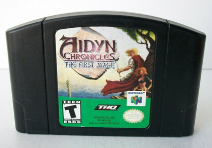 Aidyn Chronicles (Black Cartridge) - N64