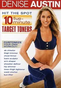 Denise Austin: Hit The Spot: 10 Five-Minute Target Toners - DVD
