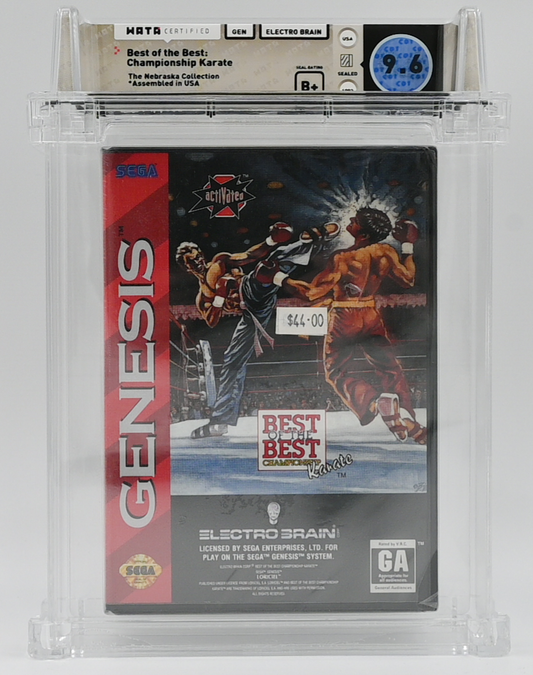 Best of the Best: Championship Karate SEGA GENESIS 9.6 B+ - NEBRASKA COLLECTION