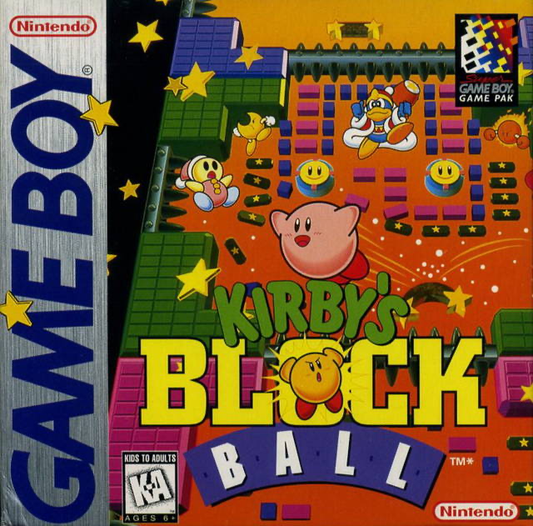 Kirby's Block Ball - Game Boy
