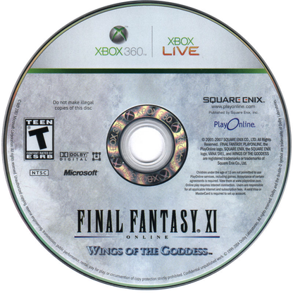 Final Fantasy XI: Online - Wings of the Goddess Expansion Pack - Xbox 360