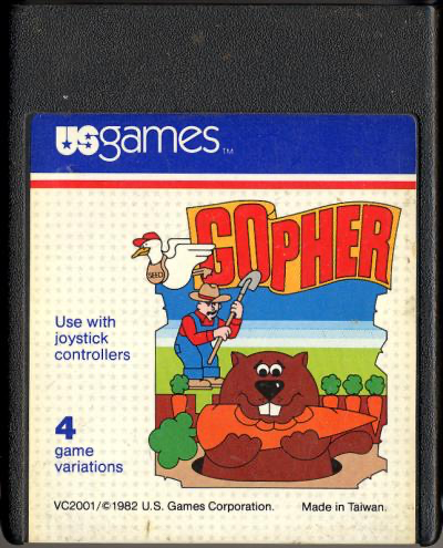 Gopher - Atari 2600