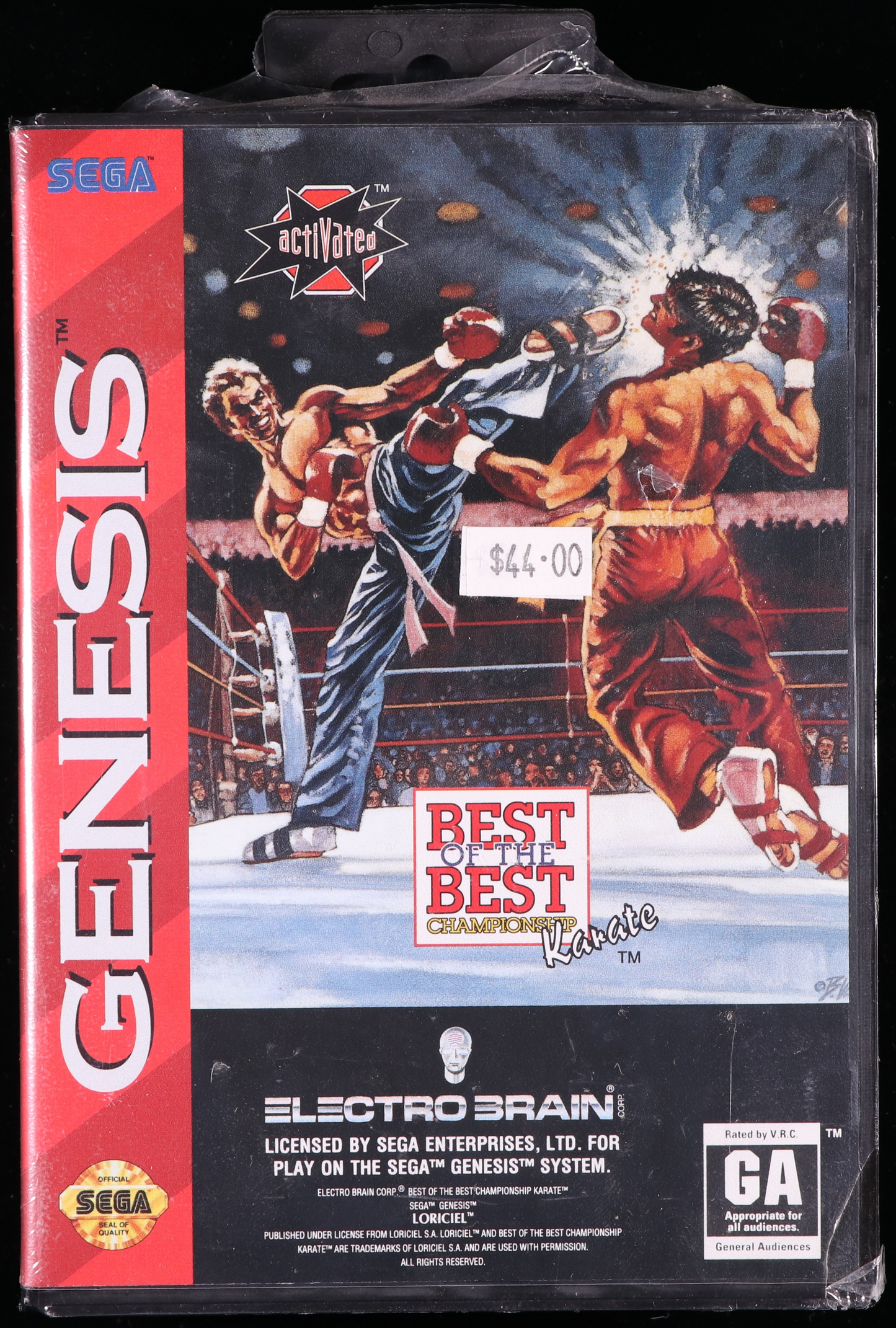 Best of the Best: Championship Karate SEGA GENESIS 9.6 B+ - NEBRASKA COLLECTION