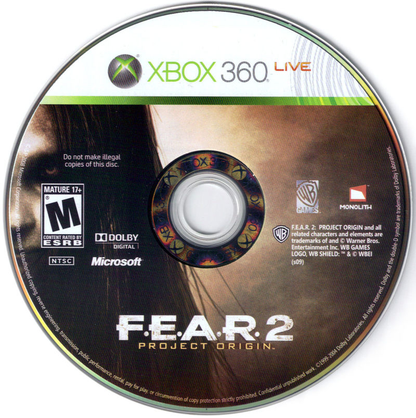FEAR 2: Project Origin - Xbox 360