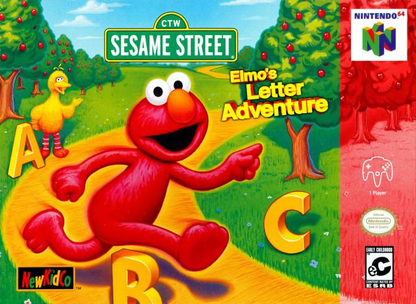 Elmo's Letter Adventure - N64