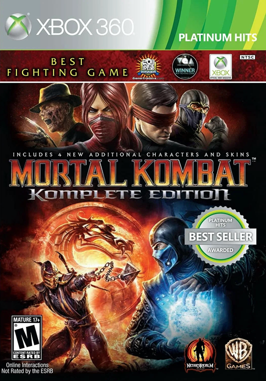 Mortal Kombat: Komplete Edition - Platinum Hits - Xbox 360