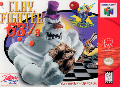 Clay Fighter 63 1/3 - N64