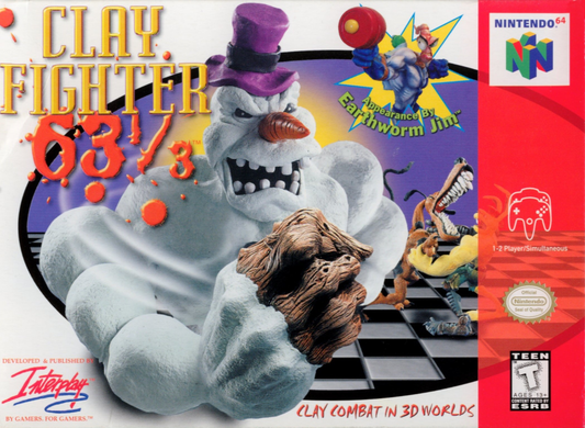 Clay Fighter 63 1/3 - N64