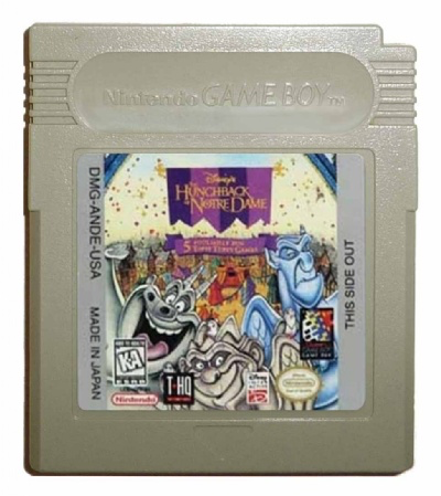 Hunchback of Notre Dame, The - Game Boy