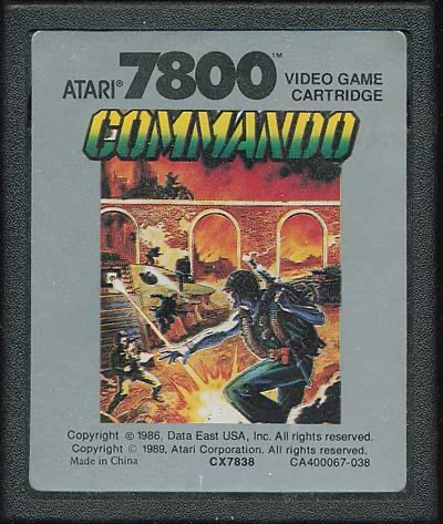 Commando - Atari 7800