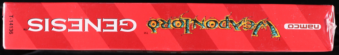 Weaponlord SEGA GENESIS 7.5 A+ - NEBRASKA COLLECTION