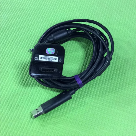 Play and Charge Cord | Black - Xbox 360