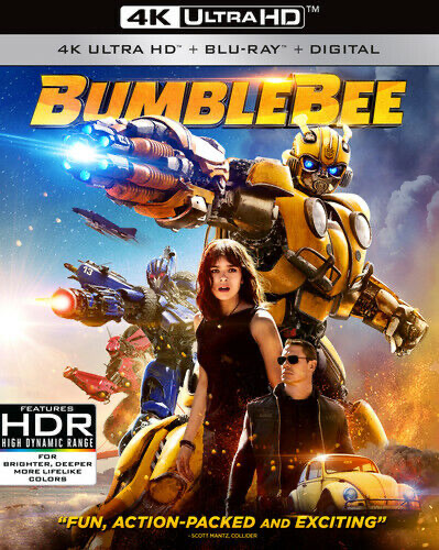 Bumblebee - 4K Blu-ray Action/Adventure 2018 PG-13