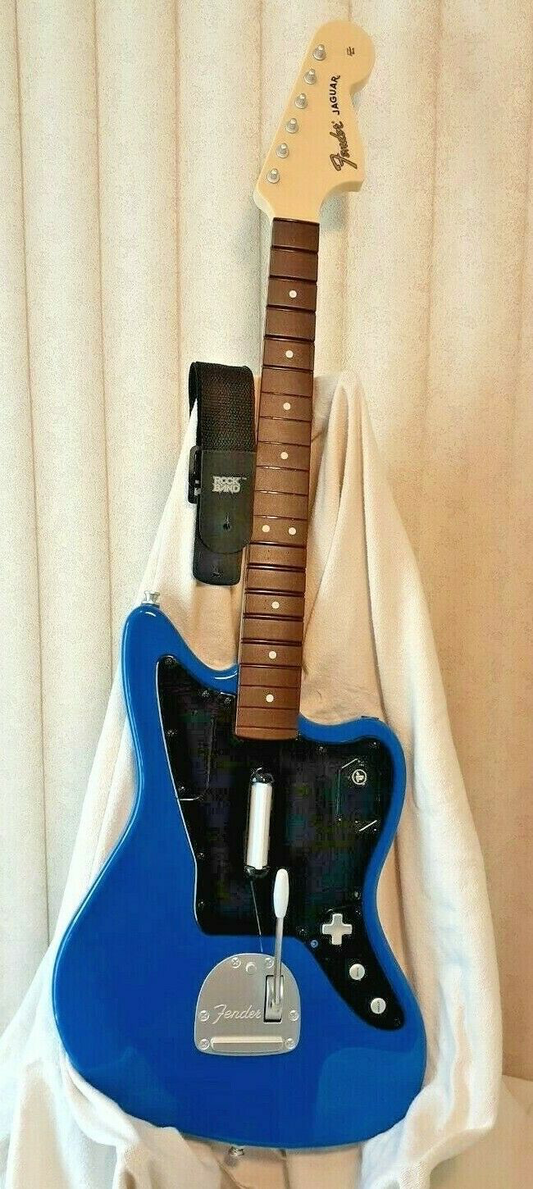 Wireless Guitar | Fender Jaguar Blue - PS4