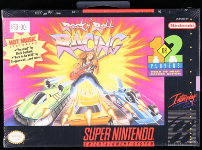 Rock n' Roll Racing SNES 9.6 A+ - NEBRASKA COLLECTION