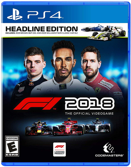 F1: Formula 1 2018 - Headline Edition - PS4