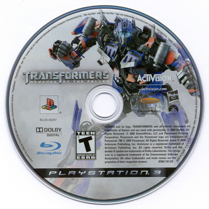 Transformers: Revenge of the Fallen - PS3