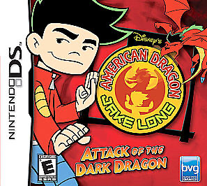 American Dragon Jake Long Attack of the Dark Dragon - DS