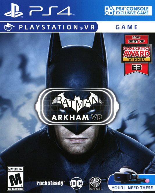Batman Arkham VR - PS4