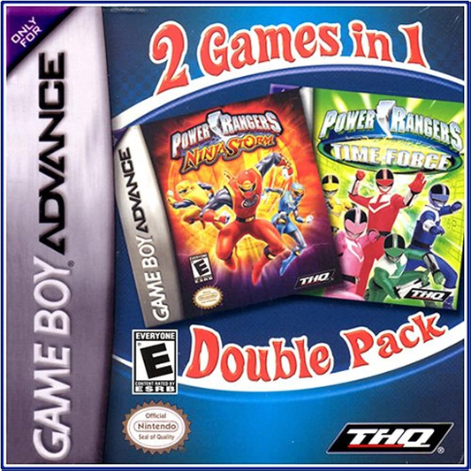 Power Rangers Double Pack - GBA
