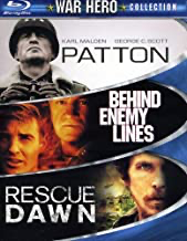 War Heroes Collection: Patton / Behind Enemy Lines / Rescue Dawn - Blu-ray War VAR VAR