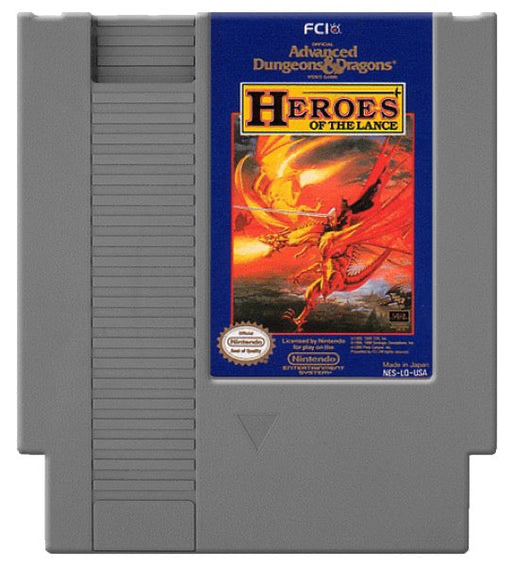 Advanced Dungeons & Dragons Heroes of the Lance - NES