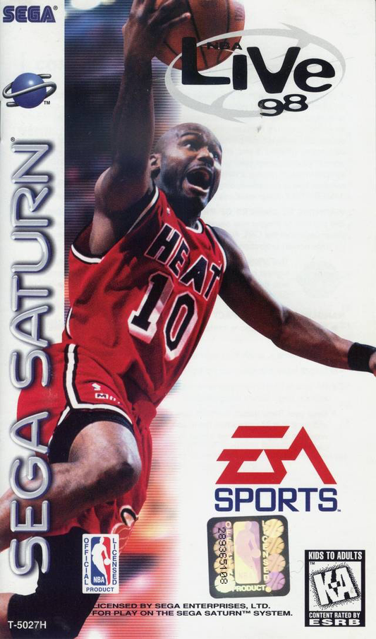 NBA Live '98 - Sega Saturn
