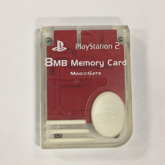 Memory Card PS2 8 MB Nyko Clear - PS2
