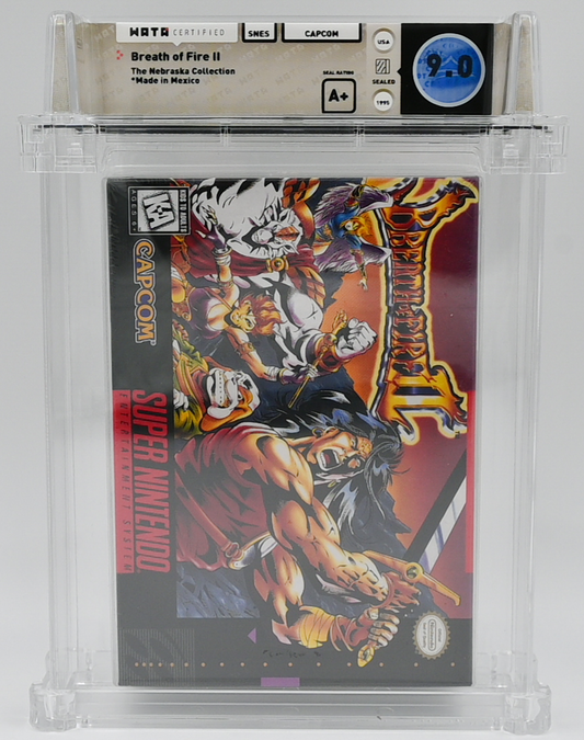 Breath of Fire II SNES 9.0 A+ - NEBRASKA COLLECTION
