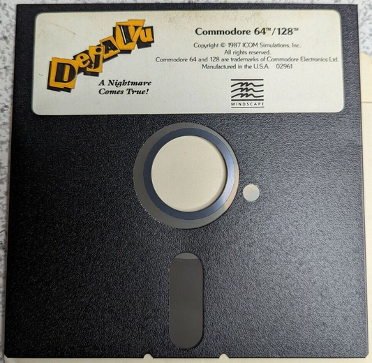DTja Vu - Commodore 64