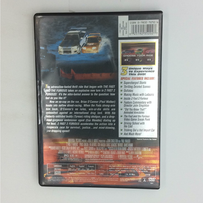 Fast And The Furious (2001) / 2 Fast 2 Furious - DVD