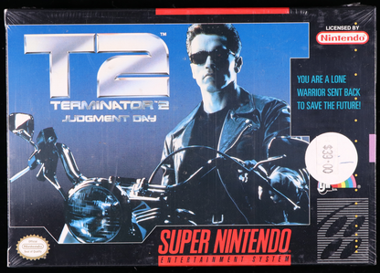T2 Terminator 2 Judgement Day SNES 9.6 A - NEBRASKA COLLECTION