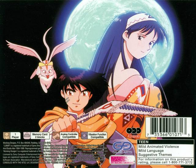 Lunar 2: Eternal Blue Complete - PS1
