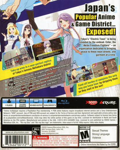 Akiba's Trip: Undead & Undressed - PS4