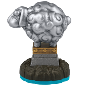 Platinum Sheep - Skylander SWAP Force Magic Item
