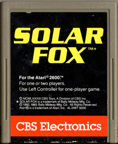 Solar Fox - Atari 2600