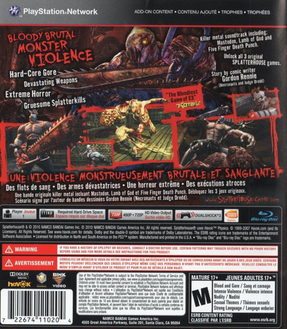 Splatterhouse - PS3