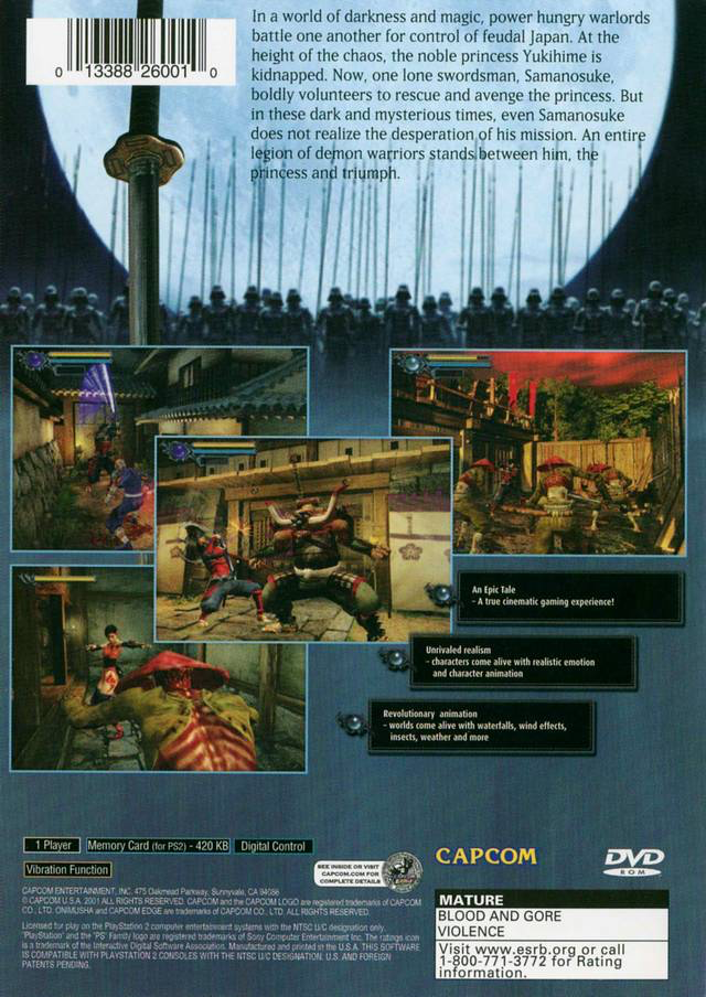 Onimusha: Warlords - PS2