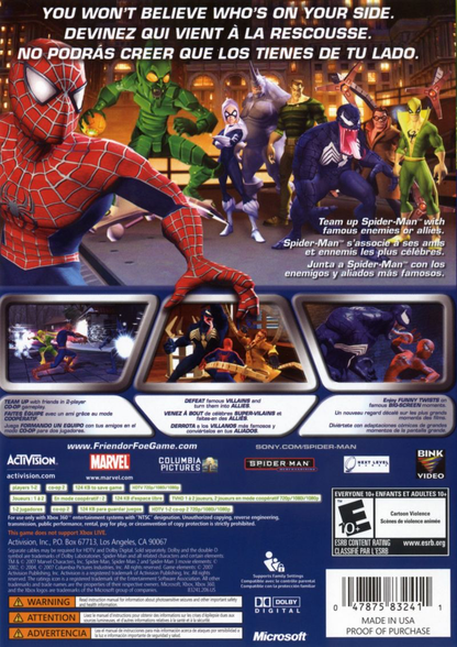 Spider-Man: Friend or Foe - Xbox 360