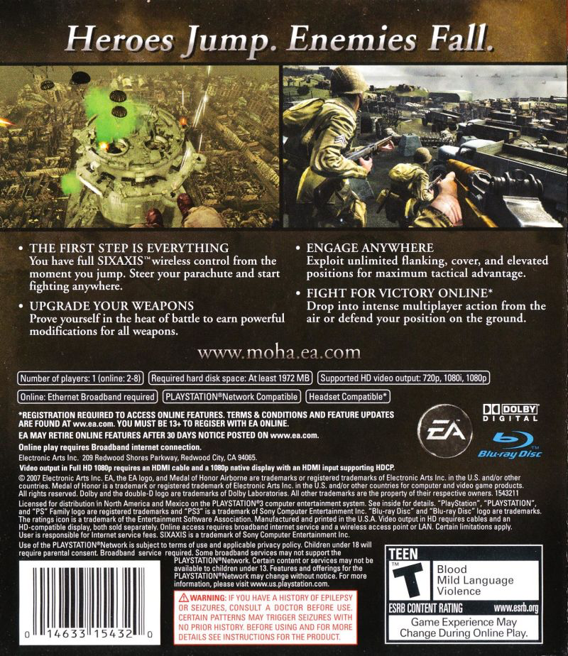 Medal of Honor: Airborne - PS3