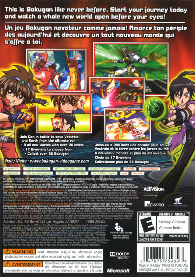 Bakugan - Xbox 360