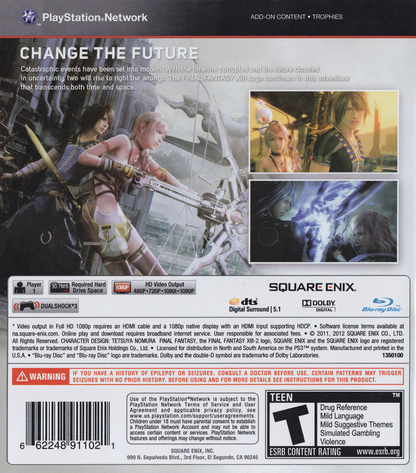 Final Fantasy XIII-2 - PS3